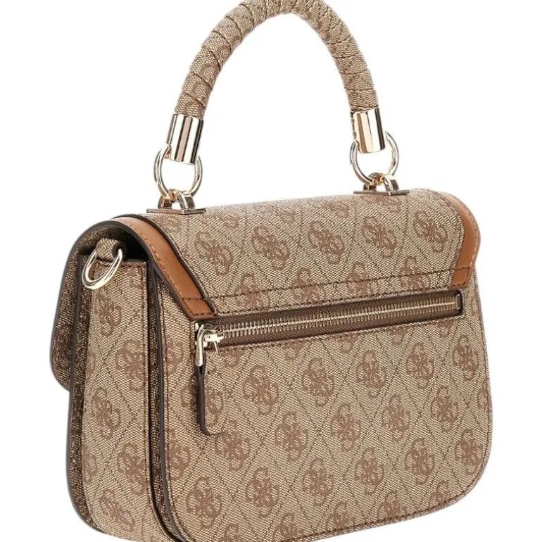Guess - Orlina Logo Top Handle Flap - Bruin