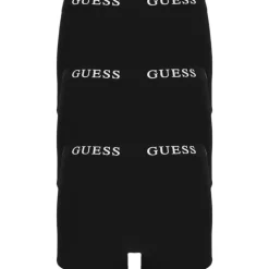 Guess - Placed Logo Boxer Trunk 3 Pack - Zwart