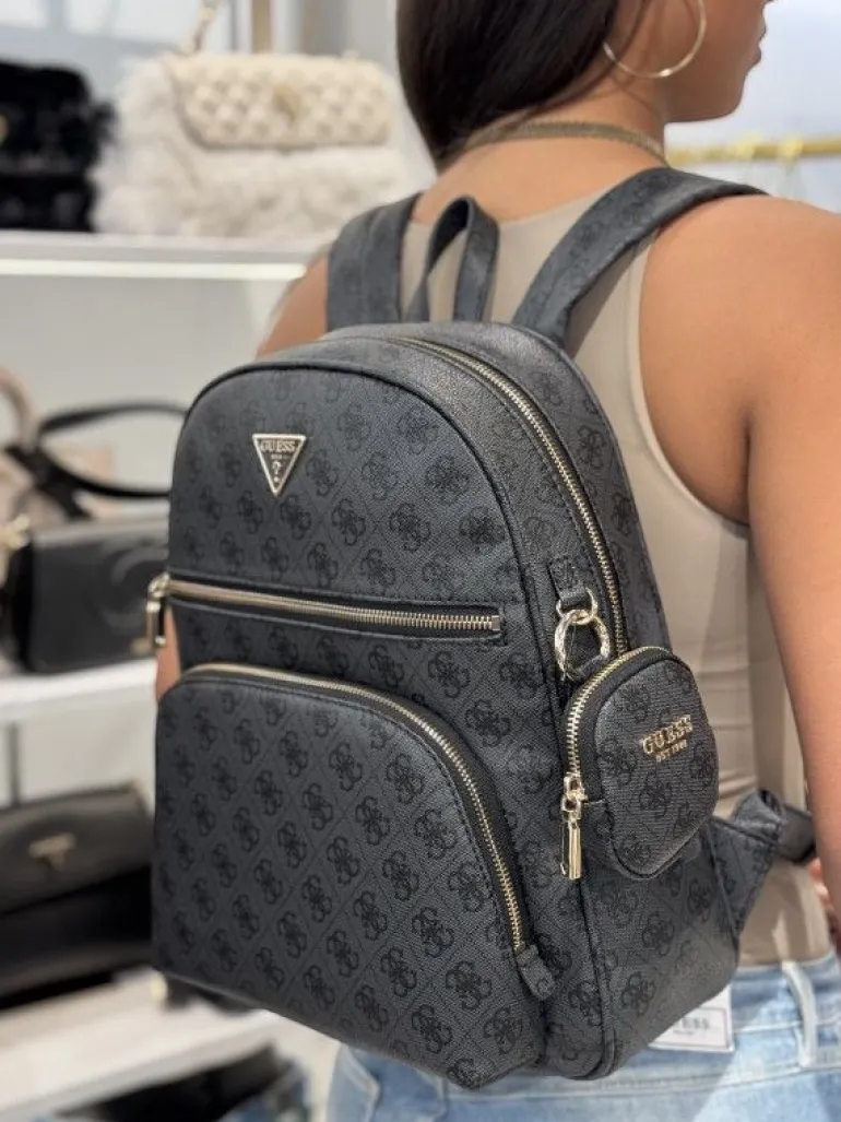 Guess - Power Play Large Tech Backpack - Zwart