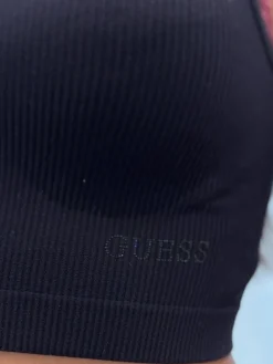 Guess - Raquel Lace Seamless Top - Zwart