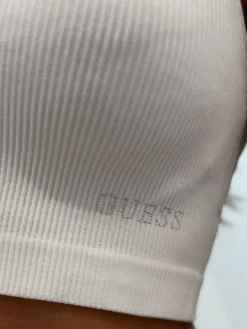 Guess - Raquel Lace Seamless Top - Wit