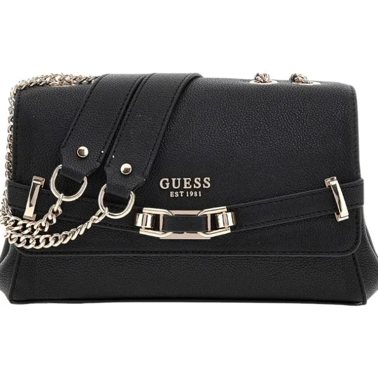 Guess - Silvye Convertible Xbody Flap - Zwart