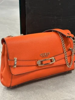 Guess - Silvye Convertible Xbody Flap - Oranje