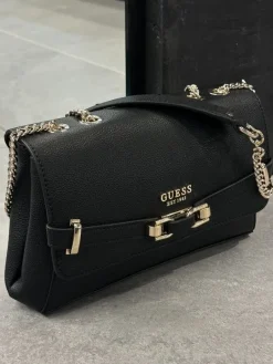Guess - Silvye Convertible Xbody Flap - Zwart
