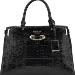 Guess - Silvye Luxury Satchel - Zwart
