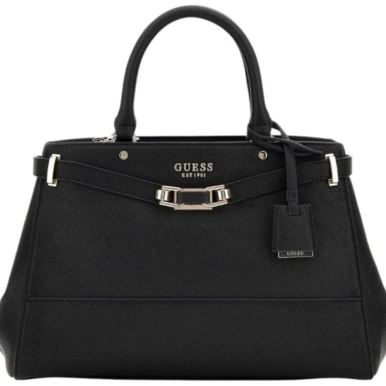 Guess - Silvye Luxury Satchel - Zwart