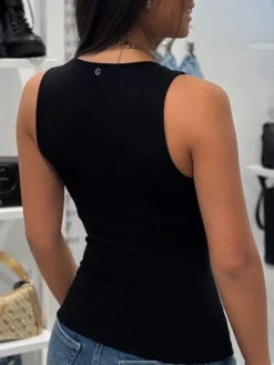Guess - Sl Aubrey Top - Zwart