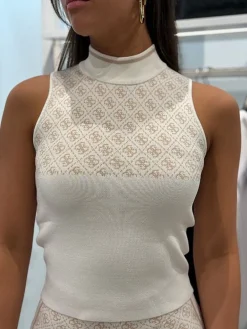 Guess - Sl Rn Lise 4G Swtr T - Beige