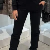 Guess - Sofia Cuffed Pants - Zwart