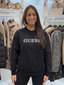 Guess - Sofia Round Neck - Zwart