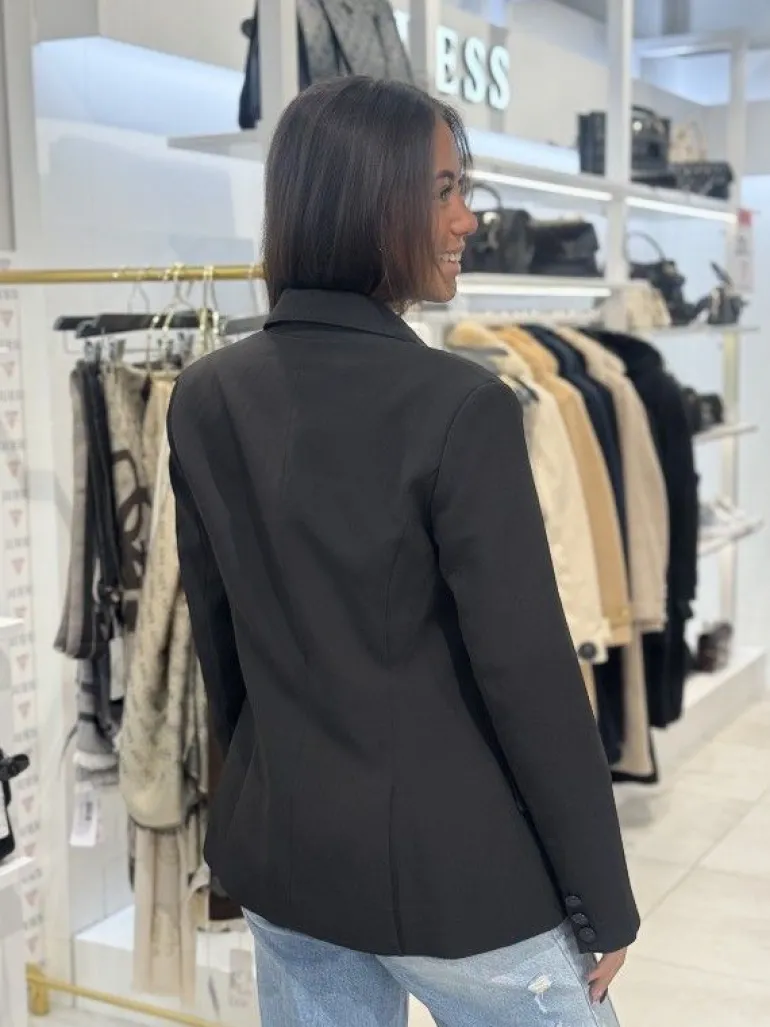 Guess - Solene Fluid Blazer - Zwart
