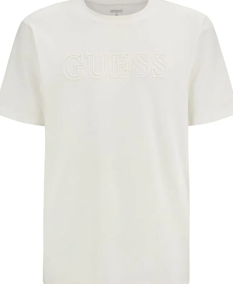 Guess - Ss Alphy T-shirt - Beige