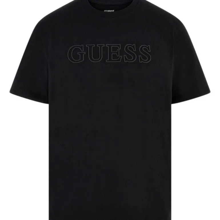 Guess - Ss Alphy T-shirt - Zwart