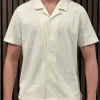 Guess - Ss Baron Knit Shirt - Beige