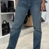 Guess - Straight Low Daisy Pant - Blauw