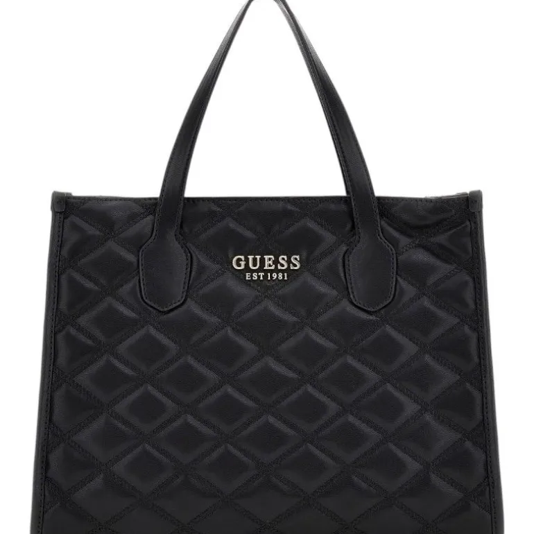 Guess - Tamsin 2 Comp Tote - Zwart