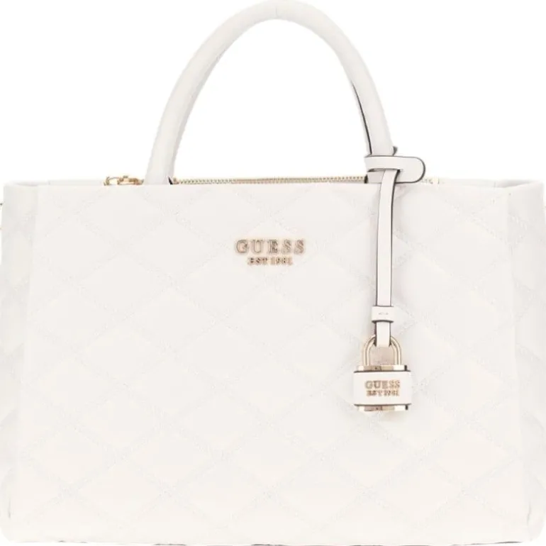 Guess - Tamsin Society Satchel - Wit