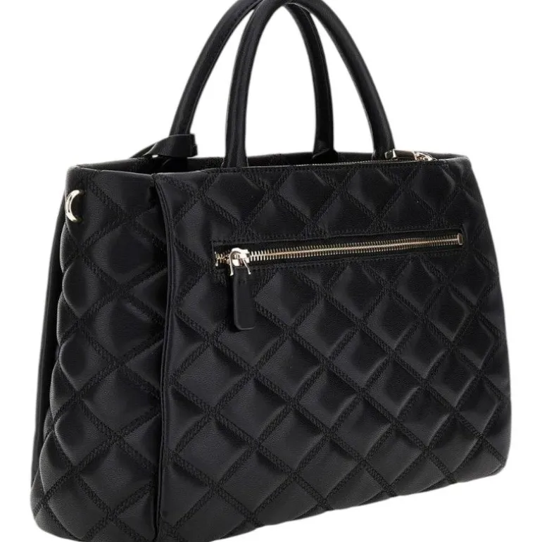 Guess - Tamsin Society Satchel - Zwart