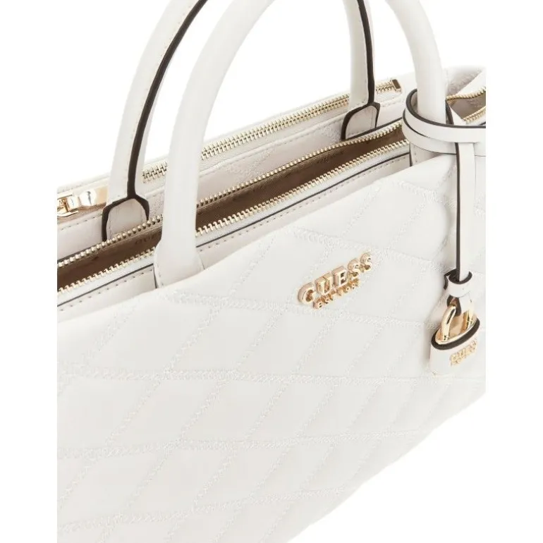 Guess - Tamsin Society Satchel - Wit