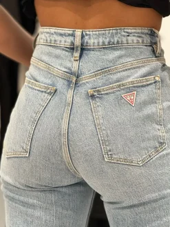 Guess - Tapered High - Blauw