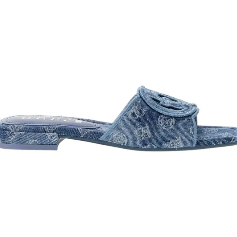 Guess - Tarishae Slippers - Blauw