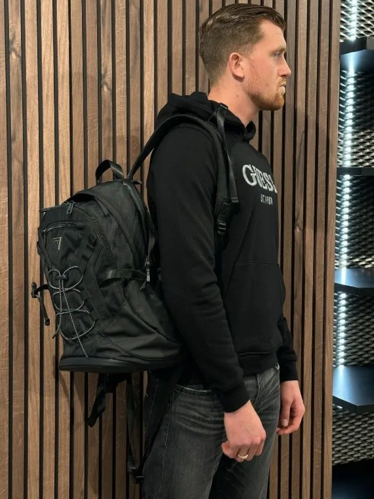 Guess - Trento Bckpck - Zwart