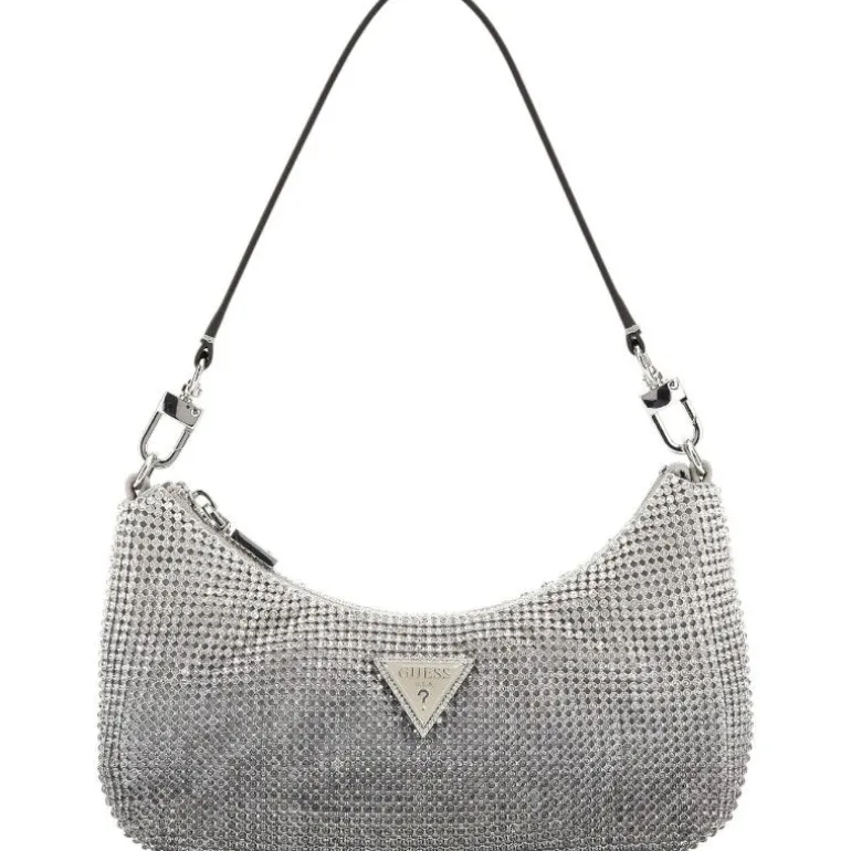Guess - Zalina Mini Top Zip - Zilver