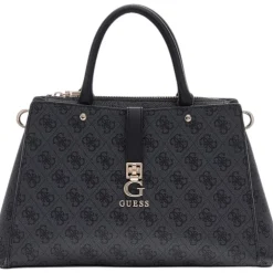 Guess - Zamira Luxury Satchel - Zwart
