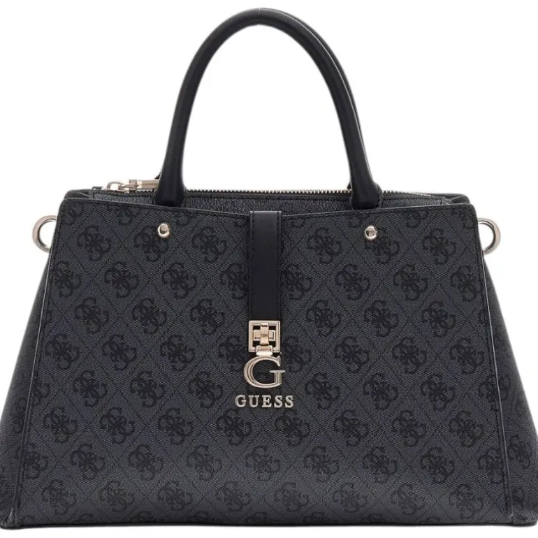 Guess - Zamira Luxury Satchel - Zwart