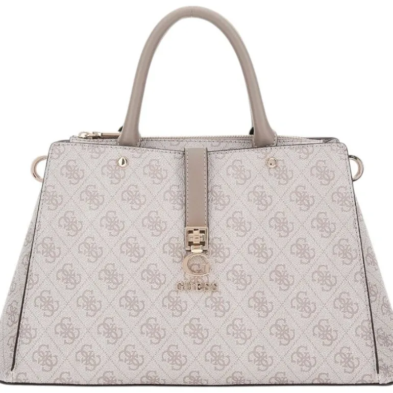 Guess - Zamira Luxury Satchel - Beige