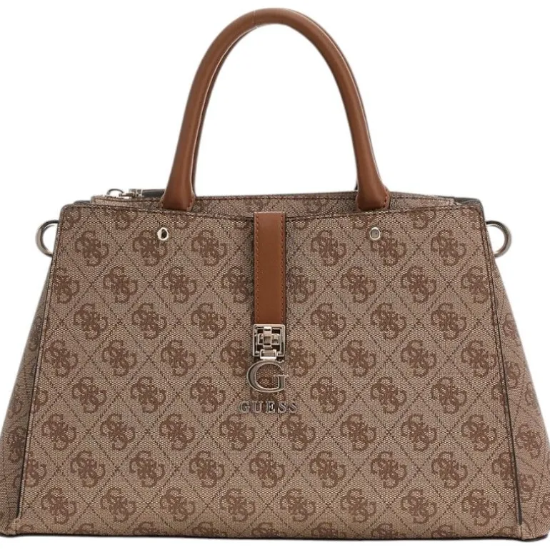 Guess - Zamira Luxury Satchel - Bruin