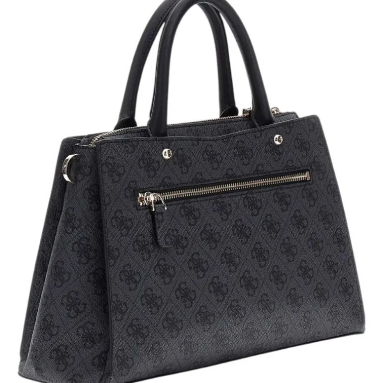 Guess - Zamira Luxury Satchel - Zwart