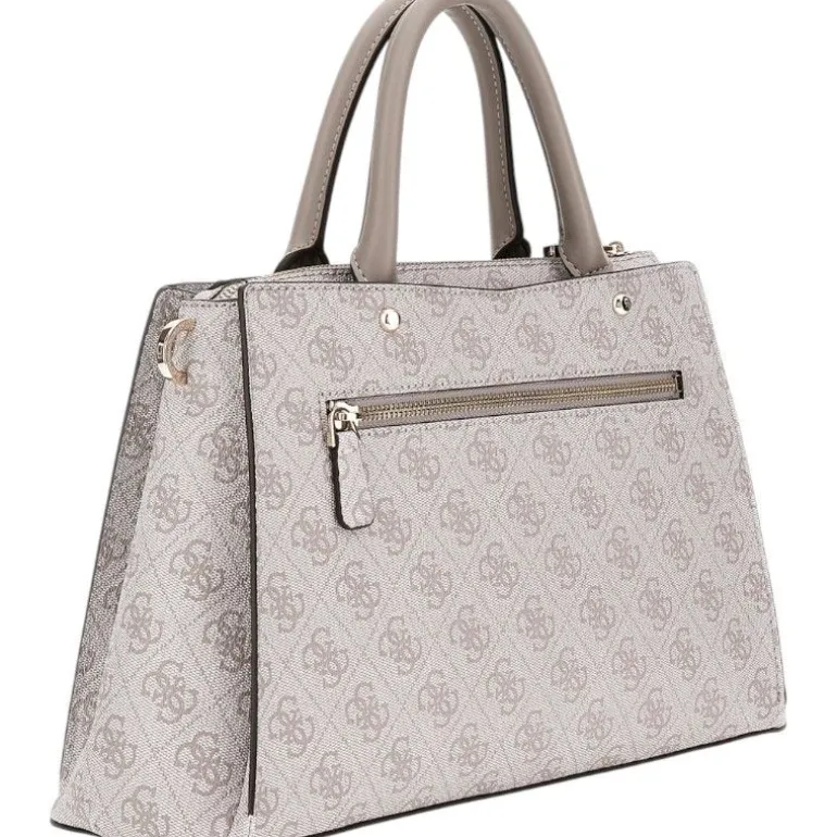 Guess - Zamira Luxury Satchel - Beige
