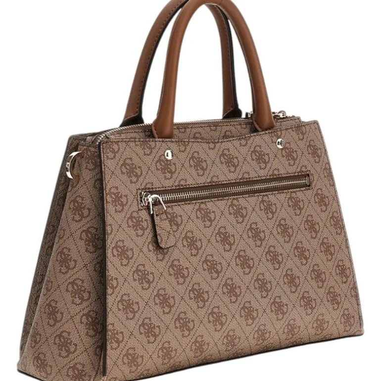 Guess - Zamira Luxury Satchel - Bruin