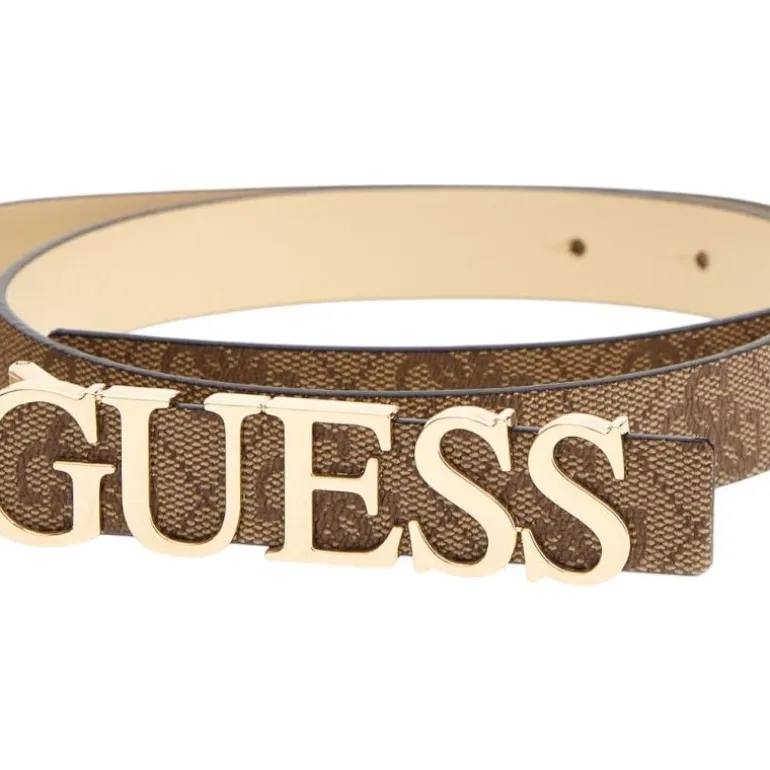 Guess - Zamira Not Adj Pant Belt - Beige