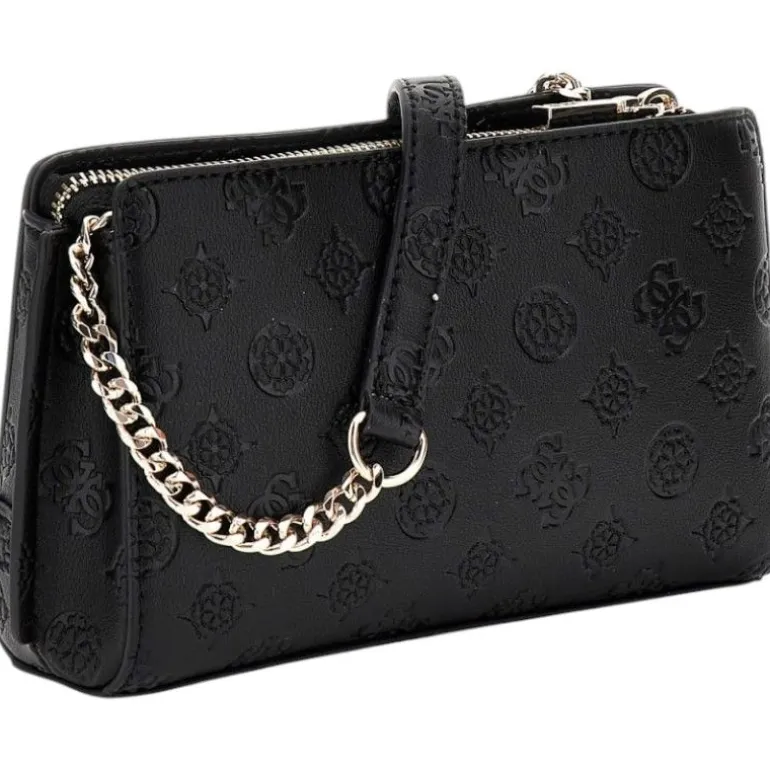 Guess - Zarela Mini Top Zip Crossbody - Zwart