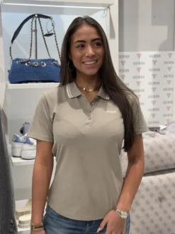 Guess Active - Amaryllis Regular Polo - Groen