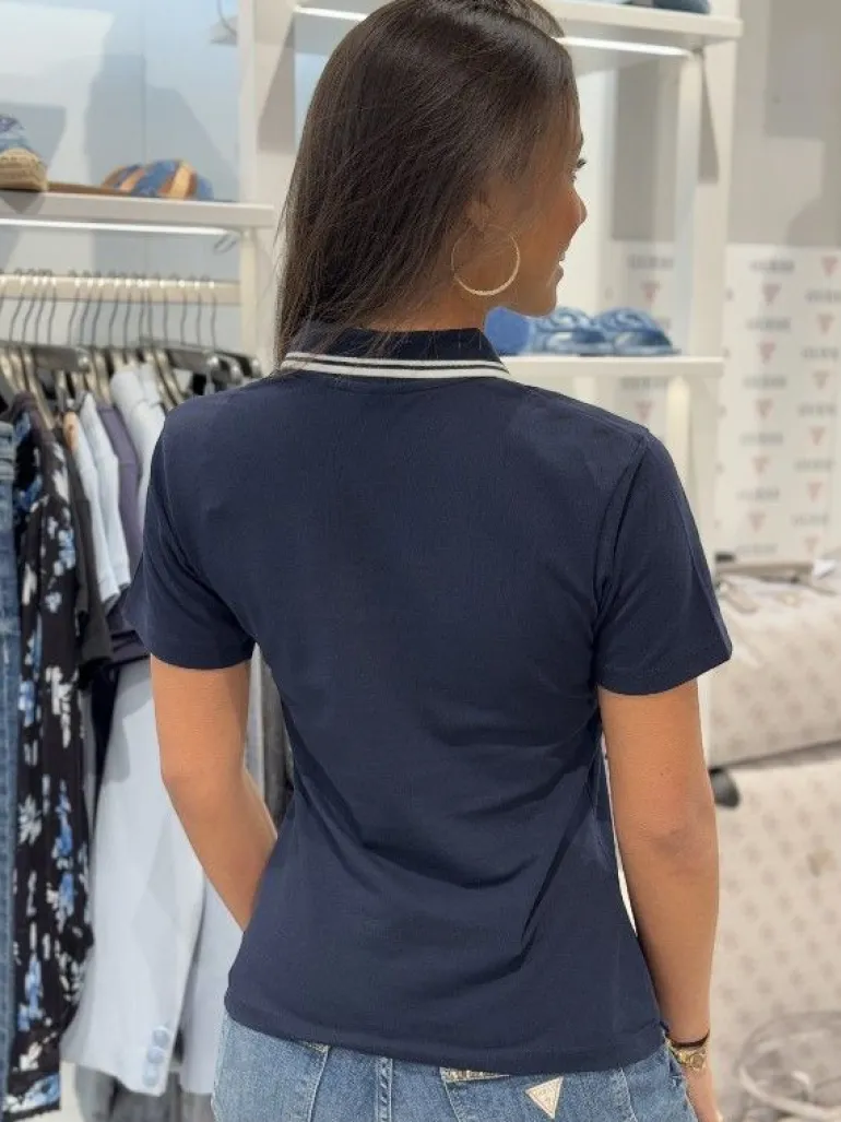 Guess Active - Amaryllis Regular Polo - Blauw