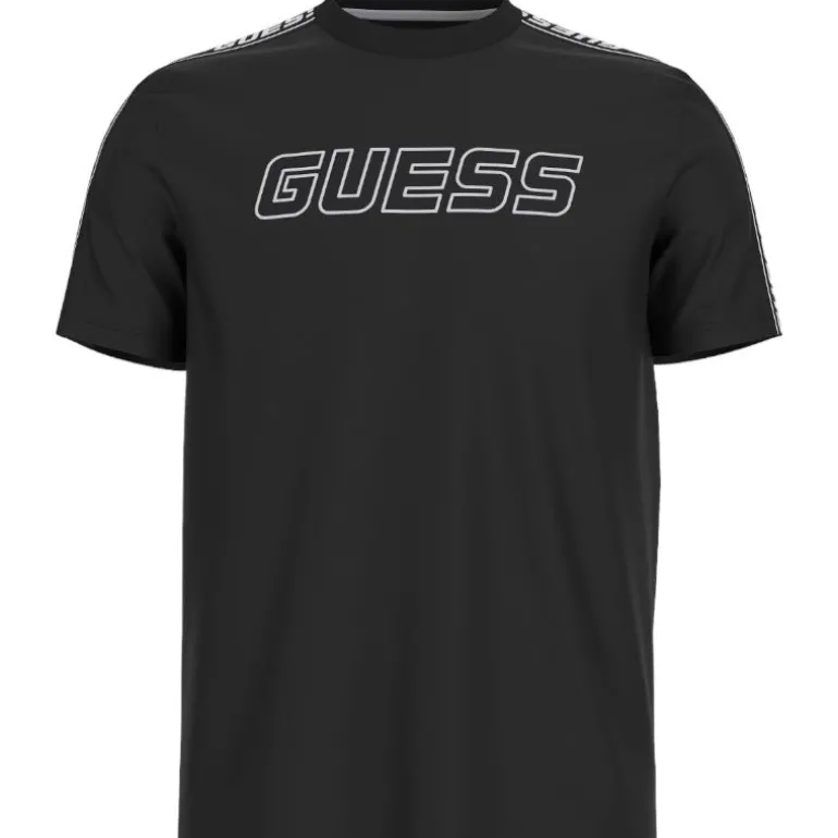 Guess Active - Arlo Cn T-shirt - Zwart