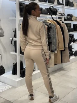 Guess Active - Britney Full Zip Sweatshirt - Beige