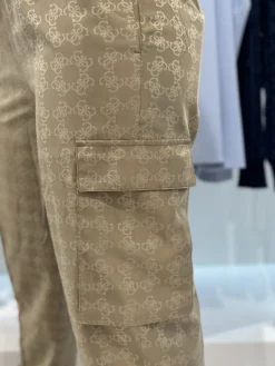 Guess Active - 4G Logo Cargo Pants - Groen