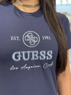 Guess Active - 4G Ss T-shirt - Blauw