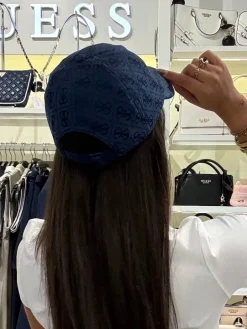 Guess Active - Logo Baseball Cap - Blauw