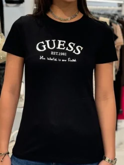 Guess Active - Margot Ss T-shirt - Zwart