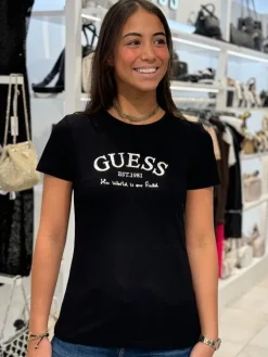 Guess Active - Margot Ss T-shirt - Zwart