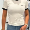 Guess Active - Marigold Rib Ss Tee - Wit
