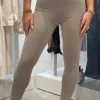 Guess Active - New Aline Leggings 4/4 Eco Str - Groen