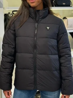 Guess Active - New Claudia Light Puffer Jacket - Zwart