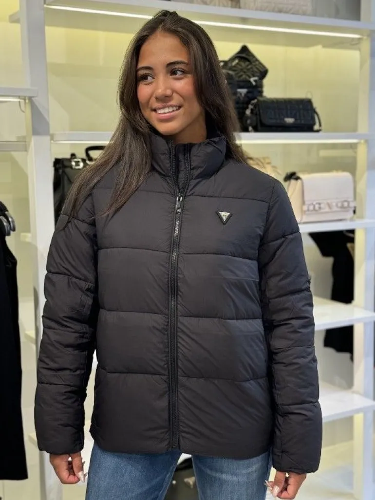 Guess Active - New Claudia Light Puffer Jacket - Zwart