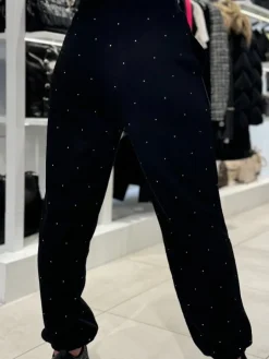 Guess Active - Rhinestones Jogger - Zwart